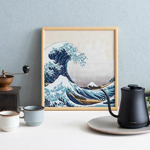風呂敷神奈川巨浪棉包布 48x48 厘米