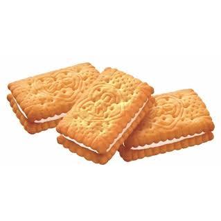 格力高 Bisco 北海道牛奶奶油夾心餅乾 15 片（5 包）