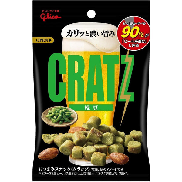 Glico Cratz 毛豆大豆美味脆脆零食 42g