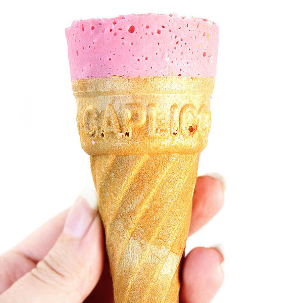 Glico Giant Caplico 草莓巧克力甜筒零食 34 克（5 包）