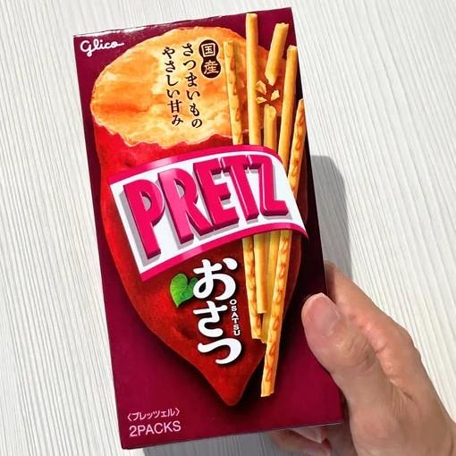 Glico Pretz Osatsu Satsumaimo 地瓜餅乾棒 62 克（10 包）