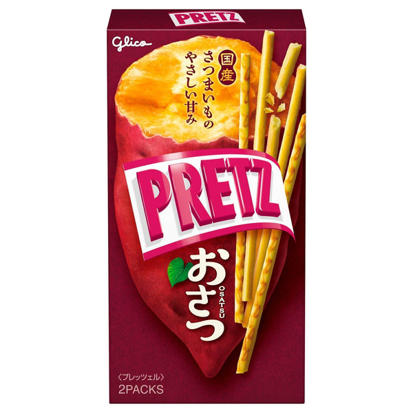 Glico Pretz Osatsu Satsumaimo 地瓜餅乾棒 62 克（10 包）