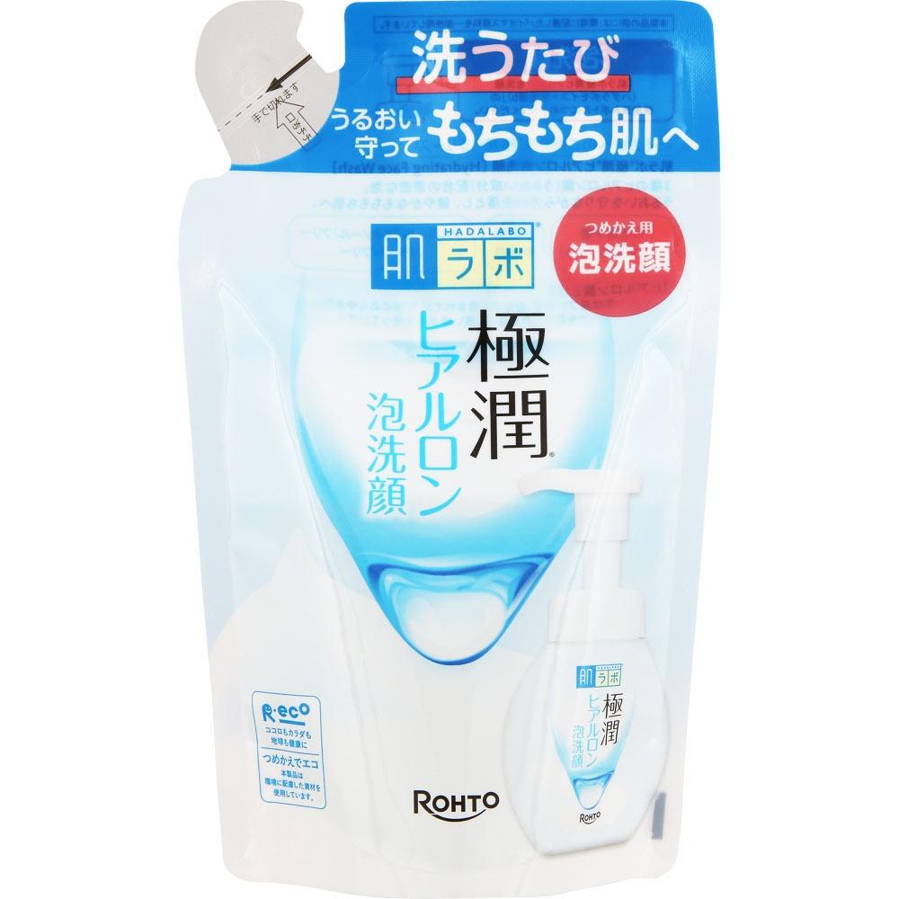 Hada Labo 極潤透明質酸泡沫洗面乳替換裝 140ml