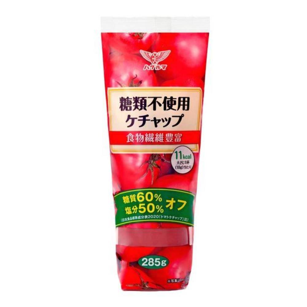 Haguruma 無糖番茄醬 天然低鈉番茄醬 285g