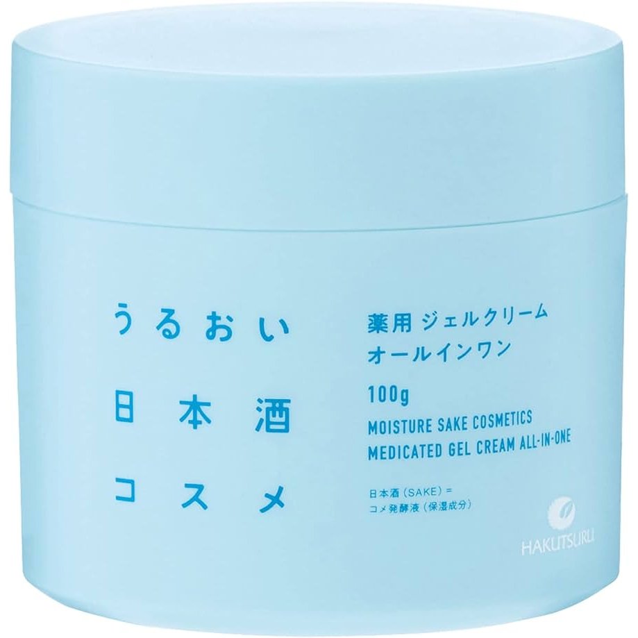Hakutsuru 保濕清酒多效合一護膚凝膠霜 100g