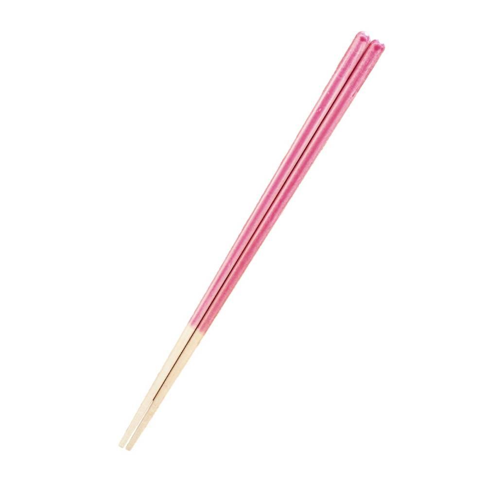 手工製作防滑長烹飪筷子可用洗碗機清洗粉紅色 27 厘米
