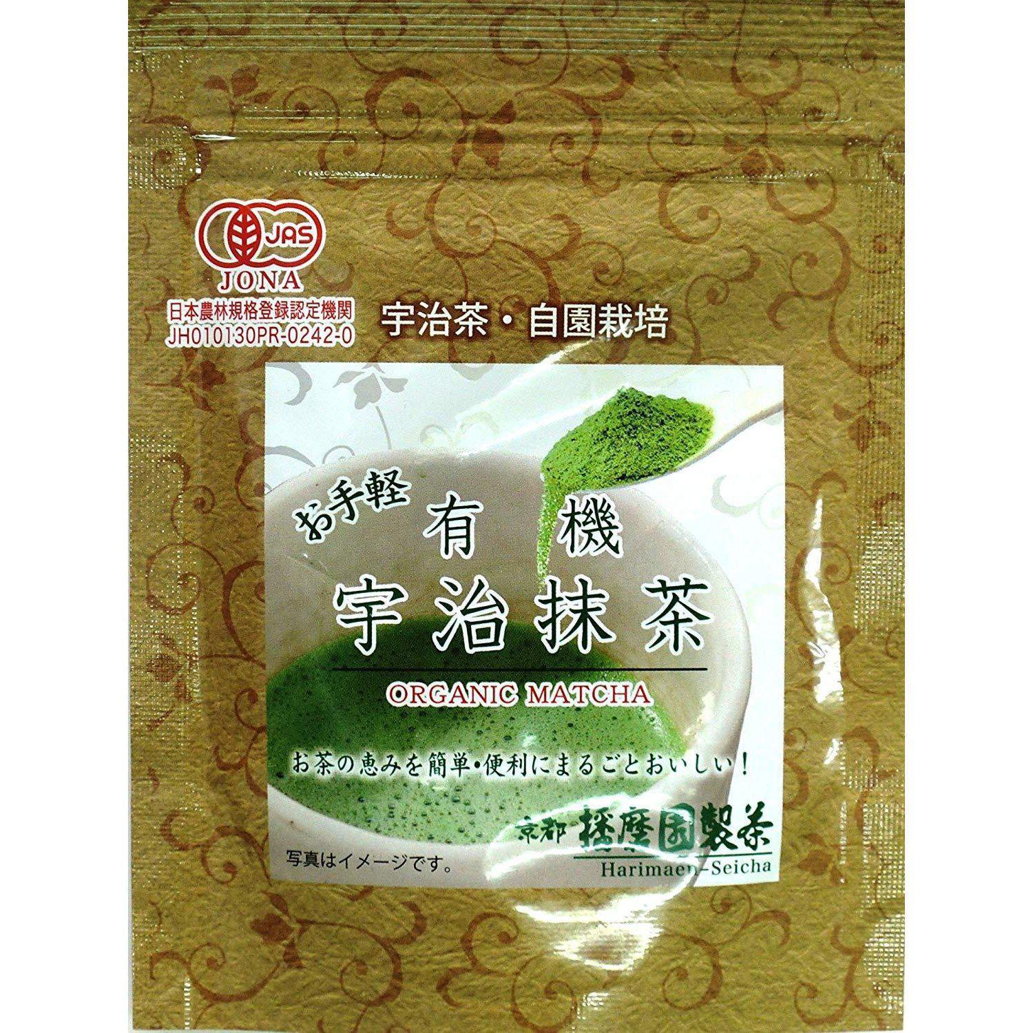 播磨園正宗宇治有機認證抹茶粉 30 克