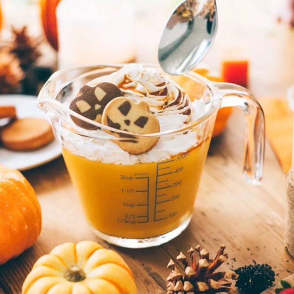 Hario 耐熱玻璃微波爐量杯 500ml