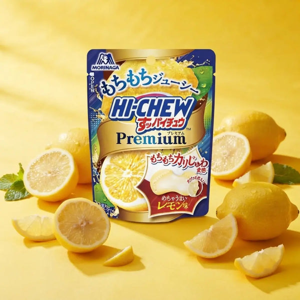 Hi-Chew 優質酸檸檬軟耐嚼糖果脆脆水晶夾心 32 克（6 包）