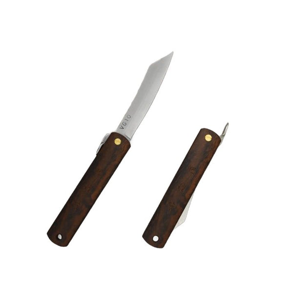 Higonokami 鐵木手工日本折疊小刀 170 毫米