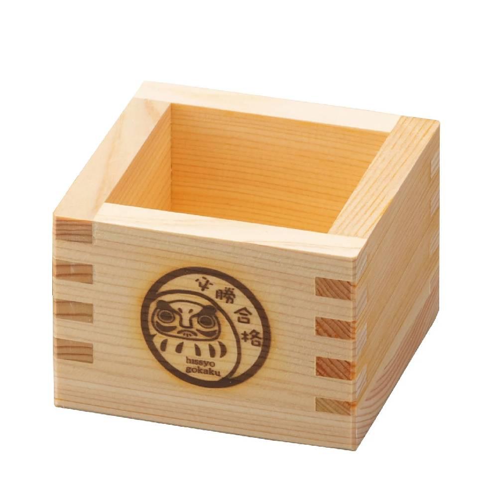 Hinoki Masu 日本扁柏木質清酒杯達摩設計