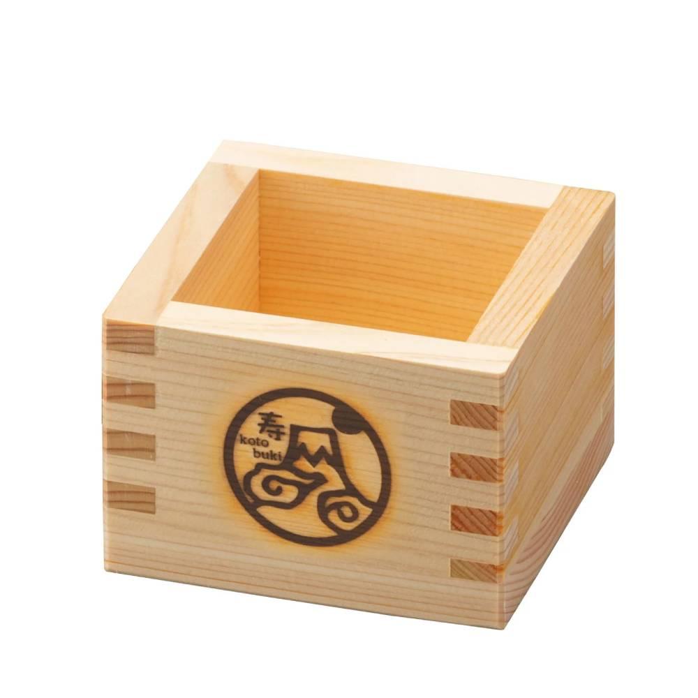 Hinoki Masu 日本扁柏木製清酒杯富士山設計