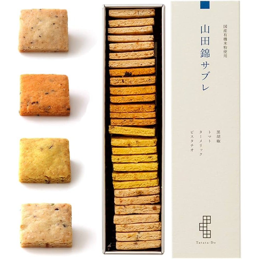 Tatatado 純素無麩質貂米曲奇什錦 28 片
