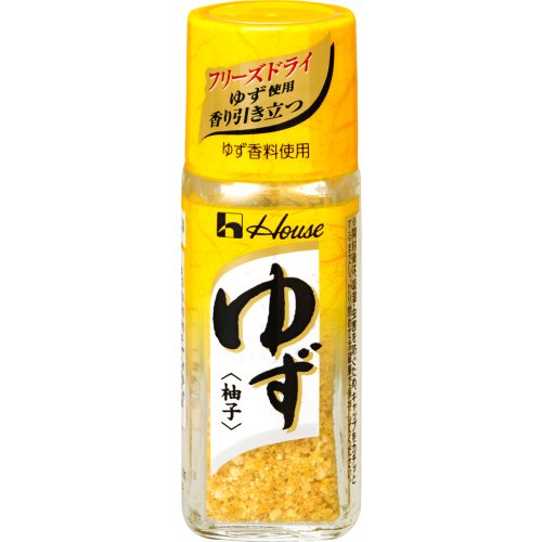 House Foods 冷凍乾燥日本柚子皮粉柑橘調味料 6g