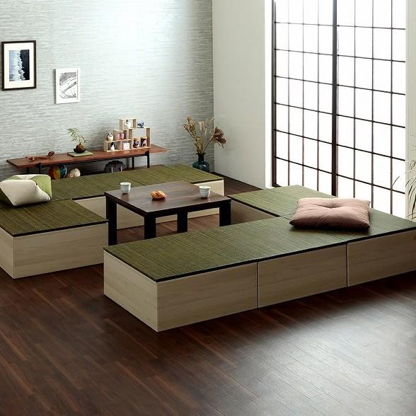 池彥高架榻榻米地板榻榻米家具 70 厘米