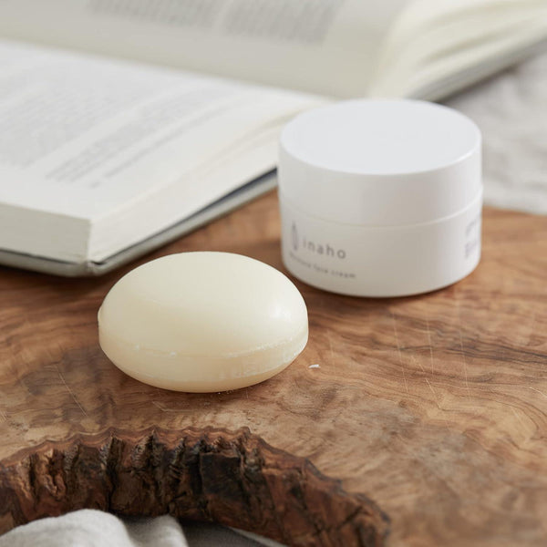 Inaho 溫和米糠潔面皂 60 克