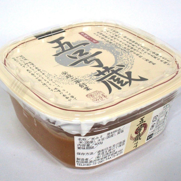 石鄉桶裝米口味噌醬 手工醇厚味噌醬 400g
