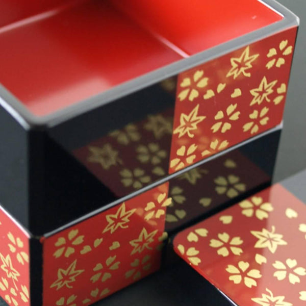 Isuke Mini Jubako 日本分層盒漆木盒