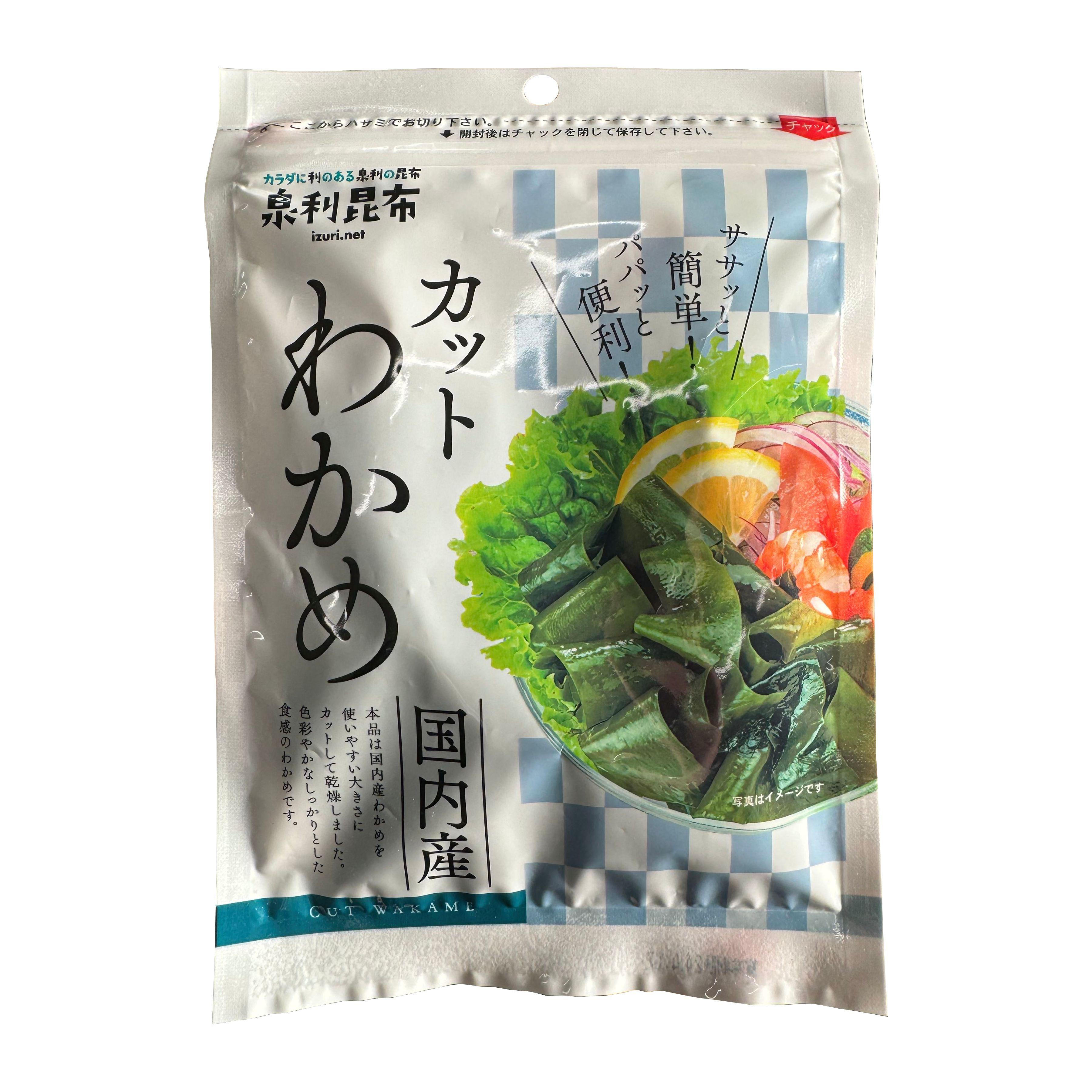 Izuri 乾營養裙帶菜海藻湯和沙拉 15 克