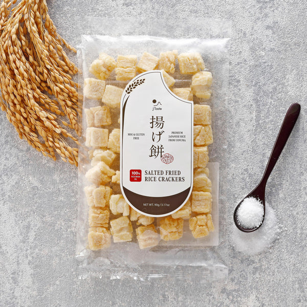 J Taste Agemochi 鹹脆日本米果 90 克（3 包）