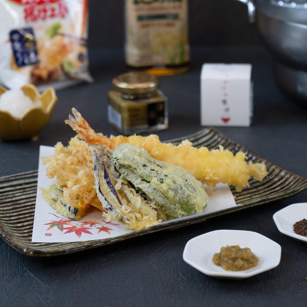J Taste 正宗天婦羅烹飪套件和天婦羅配料 7 件