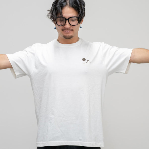 J Taste 藝伎和武士喝抹茶 T 卹白色