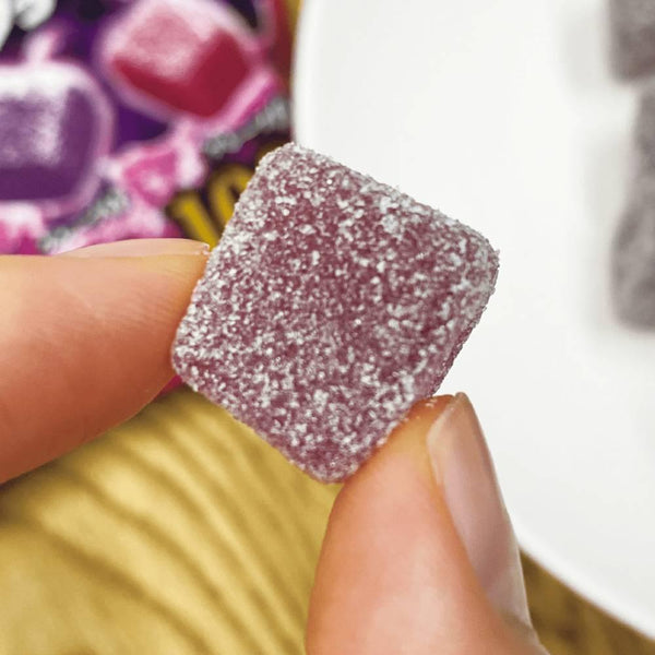 Kabaya Tough Gummy Alpha & Beta 葡萄耐嚼軟糖 100 克（6 包）