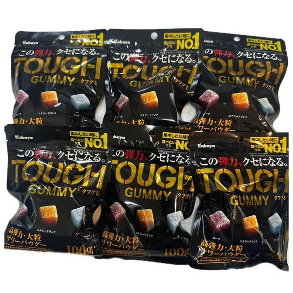 Kabaya 堅韌軟糖混合口味軟糖 100 克（6 包）