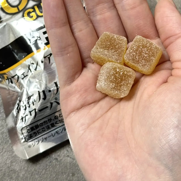 Kabaya Tough Gummy PRO 咖啡因薑檸檬口味 100g