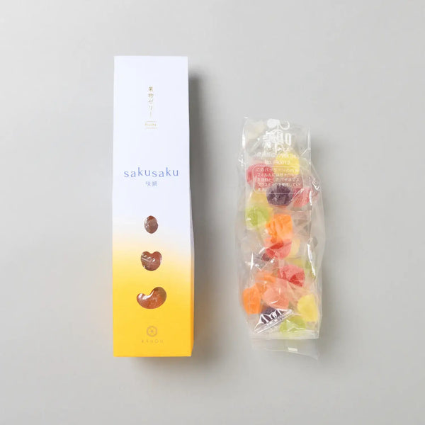 Kahou Sakusaku 什錦水果軟糖 (6 種口味) 90g