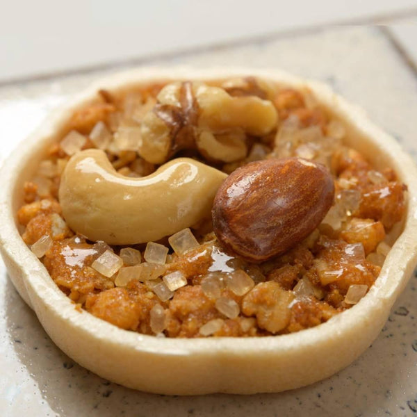 Kahou Sala Sanraku 脆皮威化餅配焦糖奶油和堅果（10 片裝）