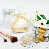 Kamiiso Monde 紙膠帶 銀箔蕾絲花卉圖案透明膠帶 35 毫米