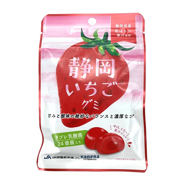 Kaneka 多汁日本草莓軟糖 40g（5 包）