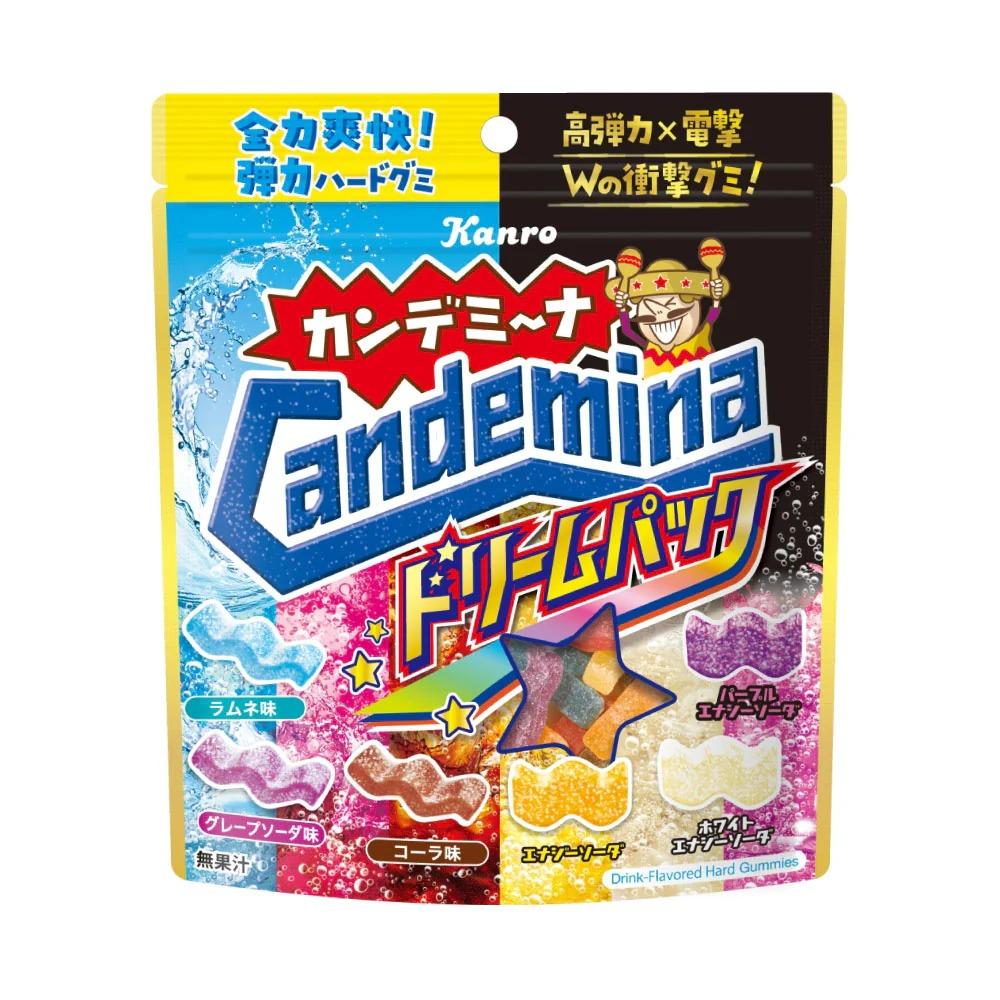 Kanro Candemina 夢想軟糖 6 種蘇打口味軟糖 152g