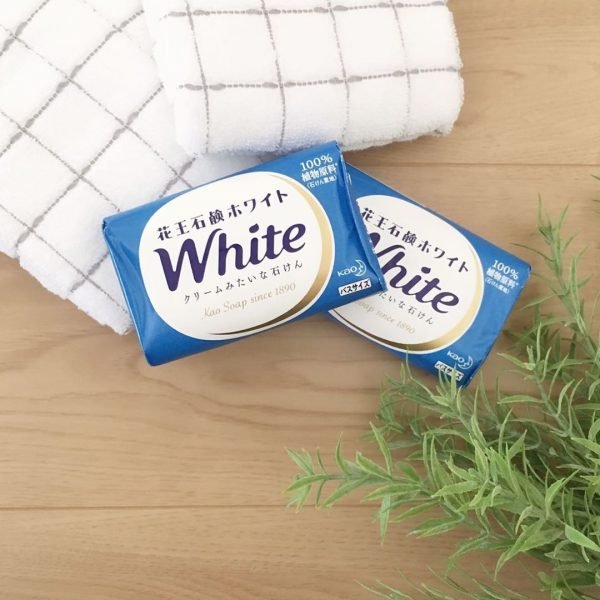 花王 White Body Bar Soap 豐富奶油泡沫保濕沐浴皂 130g