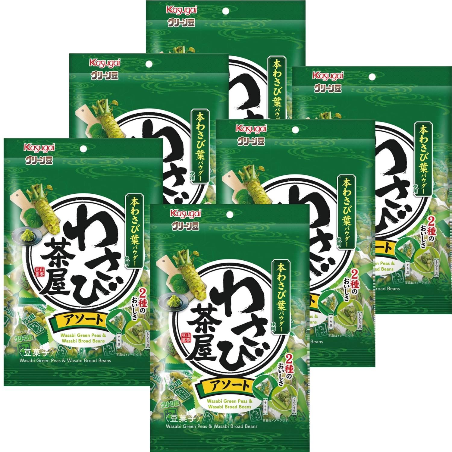 春日井烤青豆蠶豆芥末（6包）