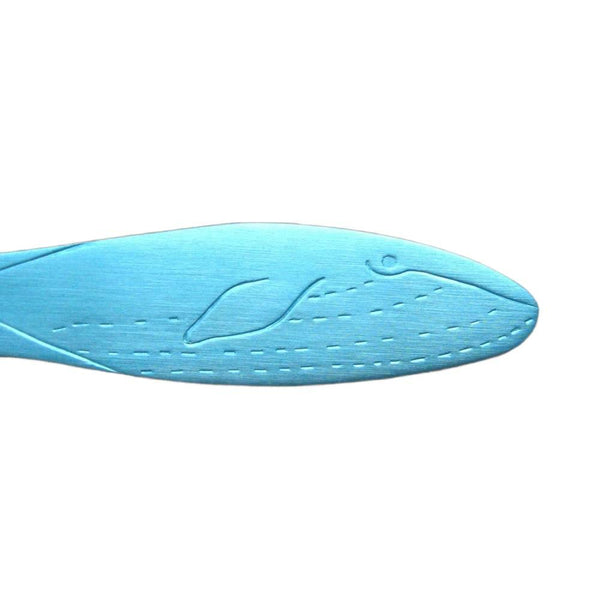 Katariki 可愛鋁製冰淇淋勺鯨魚海洋藍 11.6 厘米