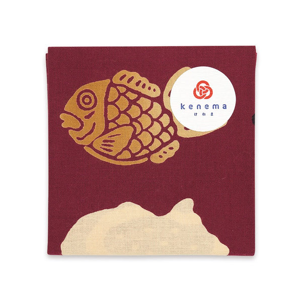 Kenema 手帕鯛魚燒日本傳統手染布