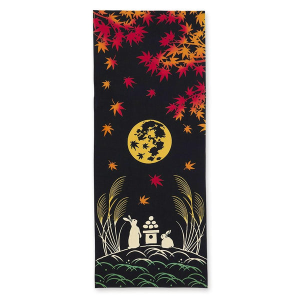 凱內馬月兔手巾傳統手染布毛巾 35 x 90 厘米