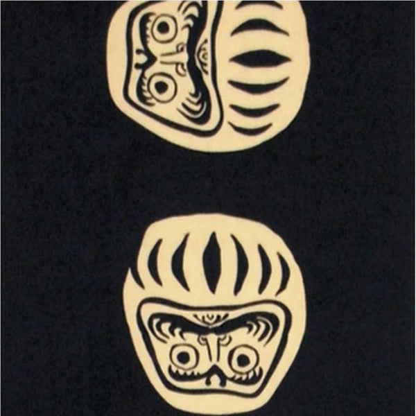 Kenema Tenugui 黑色達摩傳統手工染色布 35 x 90 厘米