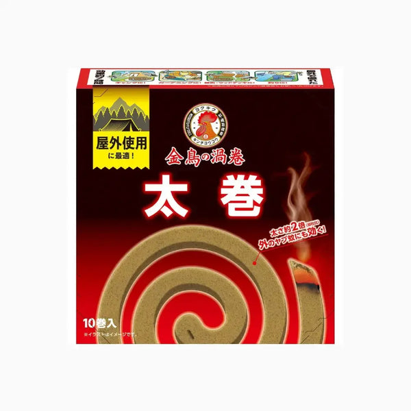 Kincho 超厚蚊香天然驅蟲燃燒器 10 克拉