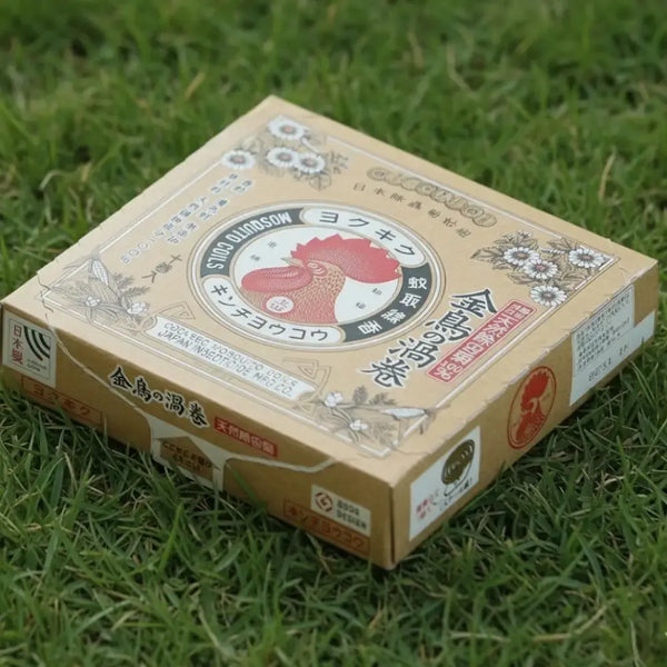 Kincho 蚊香天然驅蟲燃燒器溫和香味 10 克拉