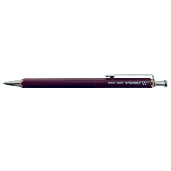 Kitaboshi 木制六角圆珠笔 1.0mm #W-600AZ