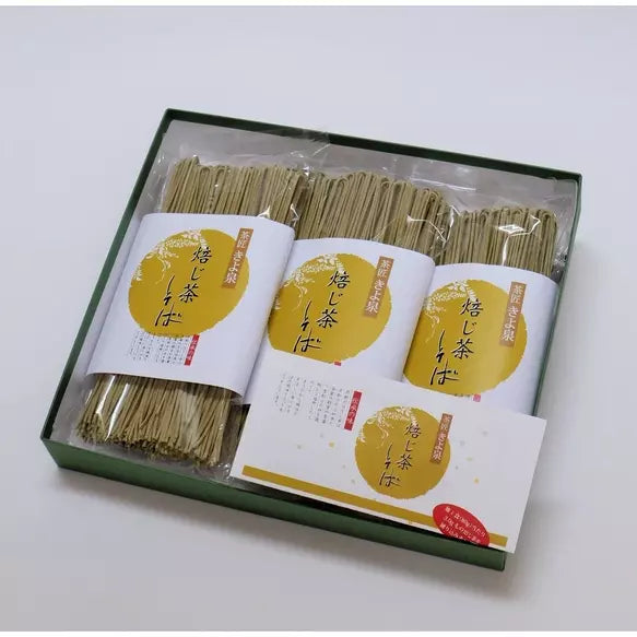 Kiyosen Hojicha 香烤綠茶蕎麥麵 3 袋裝