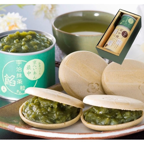 清仙最中威化宇治抹茶紅豆醬和果子製作套裝