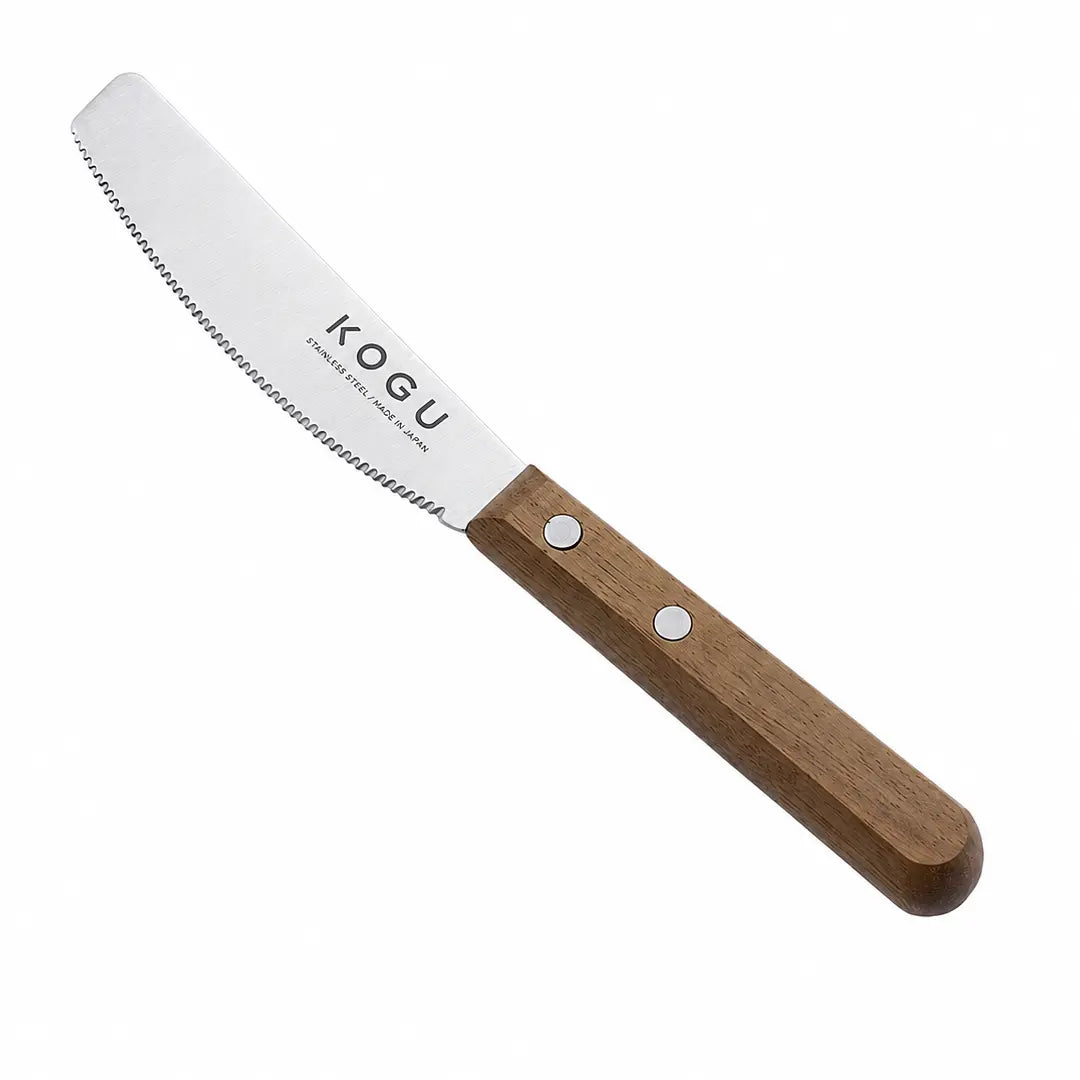 Kogu 二合一麵包刀和塗抹器帶鋸齒邊木柄