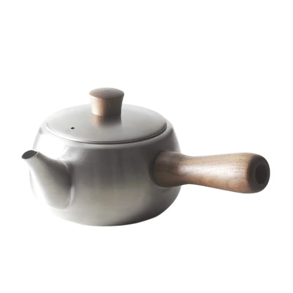 Kogu 傳統日式茶壺配胡桃木側柄 370ml
