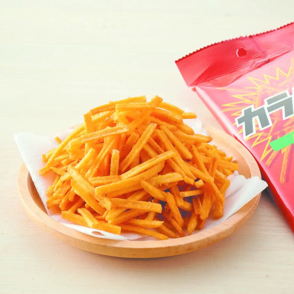Koikeya Karamucho 辣椒辣味薯條 90g (3袋裝)