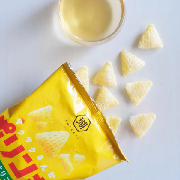 Koikeya Polinky 玉米湯片 日本玉米零食 55g (3 包)