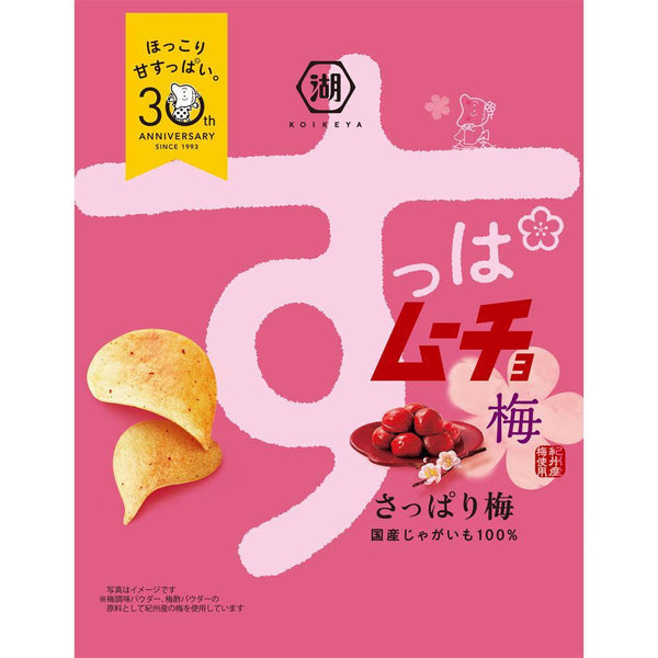 Koikeya Suppamucho Umeboshi 酸梅薯片 55g (3 包)